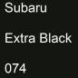 Preview: Subaru, Extra Black, 074.